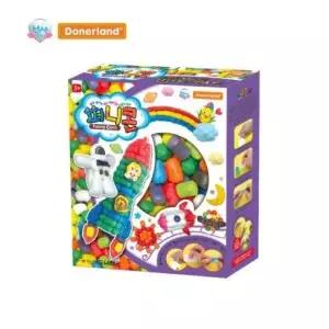 도너랜드 퍼니콘 75g 500알 1세트 물접착 미술놀이 장난감 클레이 플레이콘