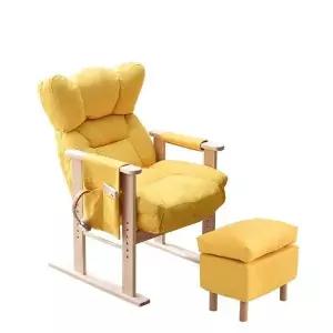 옐로우 스툴 세트 각도 1인용 높이 소파 조절 (WFHJIO4)