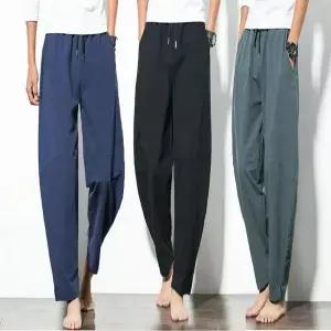 [셀러에이드]루즈핏 배기팬츠 남자 바지 허리 밴딩 항아리바지