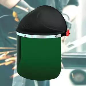 안전작업 차광 안전보호면 폴리카보네이트 맨머리형 헤드밴드 페이스쉴드