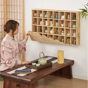 오동나무 찻잔 진열장06 (WFHJJ67)