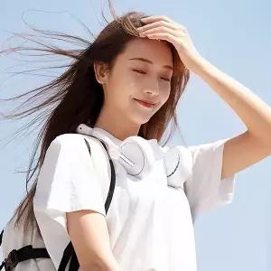 목에거는 USB 넥밴드 선풍기 두손이 자유로운 넥풍기 (WFHJIXU)