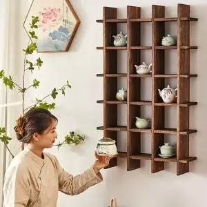 오동나무 진열장05 찻잔 (WFHJJ68)