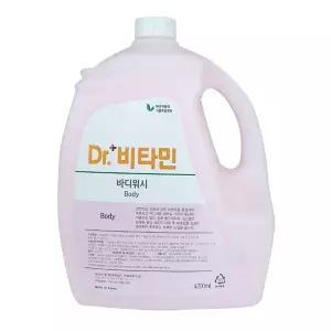 대용량 닥터비타민 바디워시 4200ml 업소용 리필