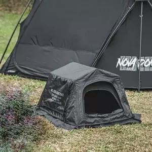 ( )카즈미 강아지텐트 고양이텐트 야외 애견하우스 블랙