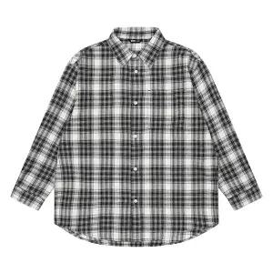 [소이] 남자 봄신상 루즈핏체크셔츠(26S5332)