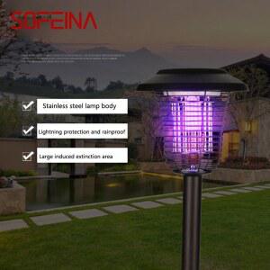 SOFEINA 태양 모기 모기등 정원에 해충퇴치 램프 날벌레 전기 공원용