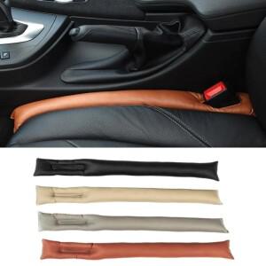 카시트 틈새 필러 정리함  가죽 콘솔 측면 누수 방지 패딩  워터건 낙하  차종 호환