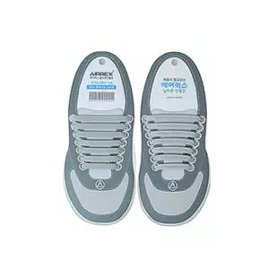 새신발느낌 양면 칼라 실리콘신발끈 14p 풀리지않는 고정클립 위생