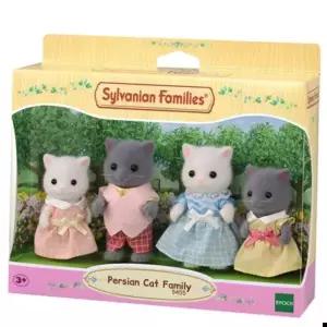 실바니안아기 실바니안 패밀리 페르시안 고양이 가족 인형 피규어 장난감