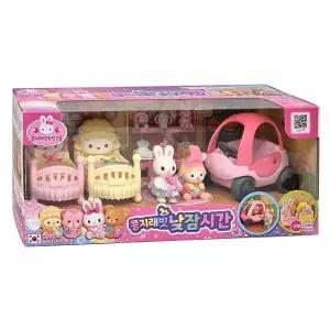 [알티피아]콩지래빗 낮잠시간 피규어 어린이 역할 놀이 인형 장난감