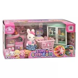 [알티피아]콩지래빗 우리동네 슈퍼 피규어 어린이 역할 놀이 인형 장난감