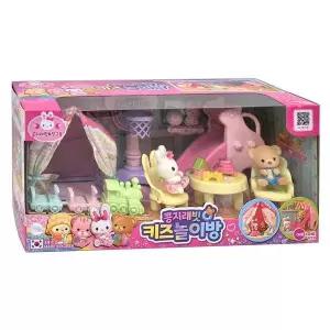 [알티피아]콩지래빗 키즈놀이방 피규어 어린이 역할 놀이 인형 장난감