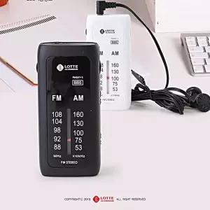 [룽스]휴대용라디오/핑키-5/FM/AM/BBS저음강화기능