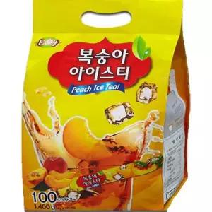 [룽스]복숭아 복숭아아이스티 아이스티 100입