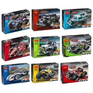 [룽스]경주자동차 블럭 어덜트피규어 조립 9종 택1