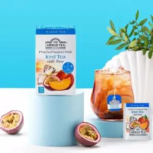 [룽스]콜드브루 피치 패션후르츠 홍차티백 아이스티 20티백