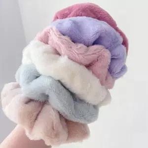 [룽스]밍크 헤어스크런치 곱창 머리끈 10개(랜덤)헤어슈슈