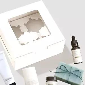 [룽스]단상자 답례품 투명박스 선물 포장 박스 상자 4구