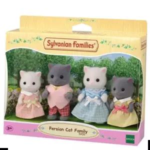 실바니안아기 실바니안 패밀리 페르시안 고양이 가족 인형 피규어 장난감