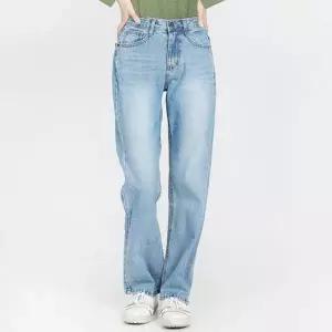 [NS홈쇼핑]블레오 여성 빅사이즈 기본 와이드 중청 청바지 DM2512161256[35685955]