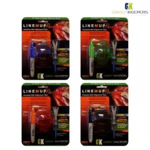 그린키퍼스 라인엠업 프로 볼라이너 샤피 미니펜 4야드더 골프티 세트 4가지색상