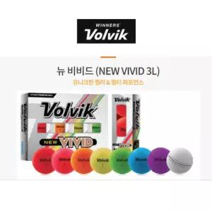 Volvik 볼빅 골프공 뉴 비비드 (NEW VIVID 3L) 3피스