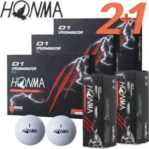 혼마 D1 스피드몬스터 화이트 골프공 12구더즌 3세트 36구
