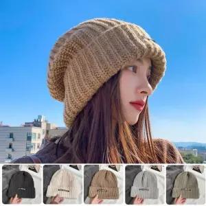 [룽스]짜임 빅핏의 예쁜 러시아털모자 트위드 비니 모자