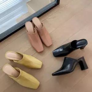 [라일리] Rly 로퍼 구두 여자 굽 하이힐 패션 고급 심플