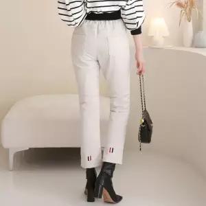 [룽스]패딩 바지 겨울 패딩바지 방한 여자 작업복 등산 p9