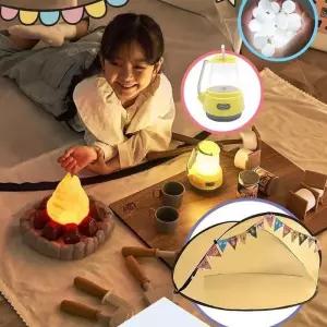 [룽스]캠핑세트 어린이집 어린이텐트 캠핑놀이 소꿉놀이