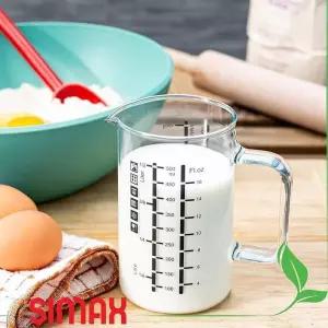 [룽스]내열유리 계량컵 계량도구 요리 베이킹 커피 500ml