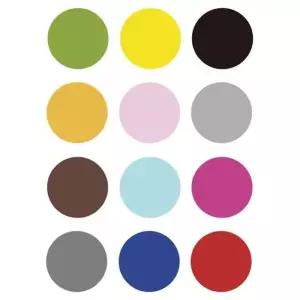 [룽스]방수 원형스티커 방수원형스티커 20mm WBWG169