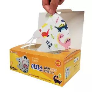[룽스]캐릭터 유아마스크 입체 마스크 유아용 공룡 25매