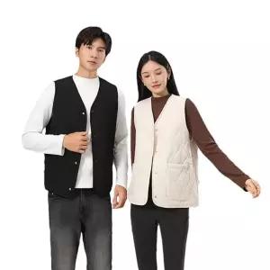 [룽스]솜패딩 조끼 남성 여성 이너패딩 실내 방한 보온