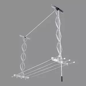 [룽스]천정건조대 베란다 빨래건조대 4단