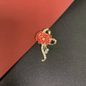 브로치 꽃 어버이날 만들기 스승의날 선물 카네이션 pvd9+4yBT