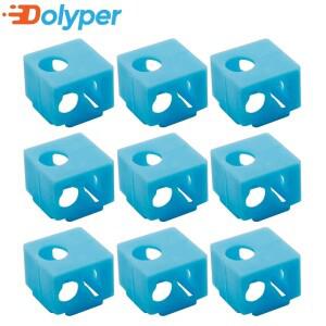 5-30pcs V5 실리콘 양말 Anycubi Kobra Neo i3 Mega Chiron 용 고온 방지 J 헤드 핫 엔드 가열 블록