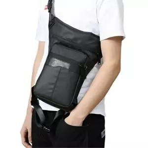 [셀러허브 패션]라이더용 소지품 레그백 N11762 심플한힙색 허리파우치