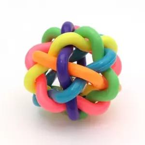 장난감 9.5cm 공 소리나는 방울 강아지 호기심자극