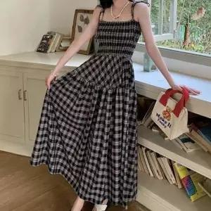 데이트원피스 여자 여름 휴양지 바캉스 튜브탑 민소매 롱원피스