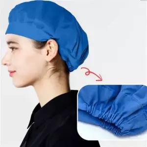 6색 1개 패브릭 조리모자 위생모 식품 위생모자 조리