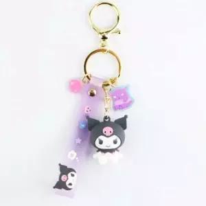 인형키링 쿠로미 캐릭터 가방장식 파우치 커플 가방장식