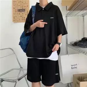 반팔 테니스복 남성트레이닝세트 여름반팔세트 조거팬츠세트 운동