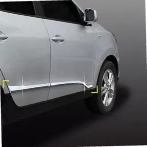 투싼IX 사이드 스커트 크롬 몰딩 언더라인 튜닝 자동차인테리어용품