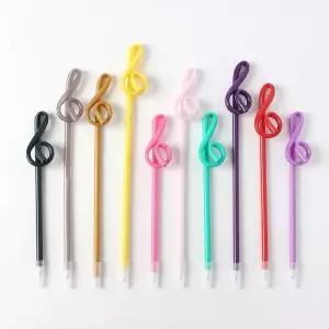 디자인 팬시견고한 볼펜 컬러 높은음자리 학생 필기용