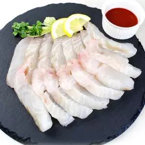 [목포 직배송] 대경수산 국내산 활 광어회 슬라이스 400g x 2팩(초장2+와사비2 증정)