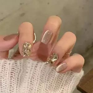 키보드스킨   네일 파일 1 개 젤리 접착제 1 개 24 스퀘어