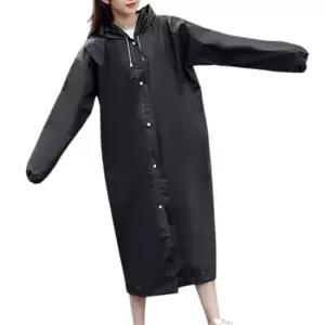 비옷 남녀공용 프리사이즈 EVA 팝컬러 우비 레인코트 경량